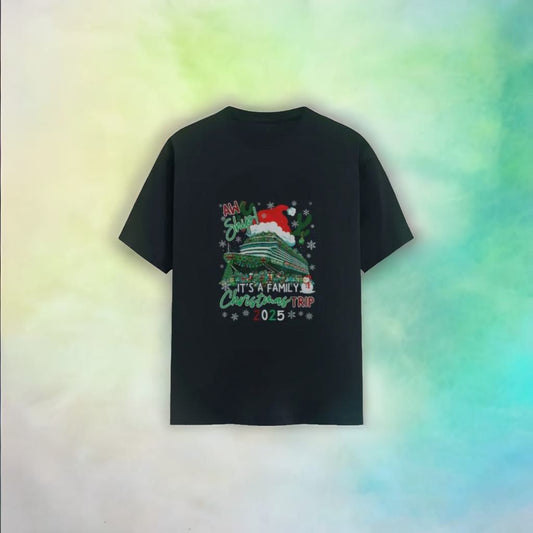 Familiy Christmas Trip Unisex Classic Crew T-Shirt
